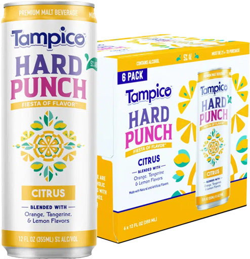 Tampico Hard CItrus Punch 6pk Cans-0