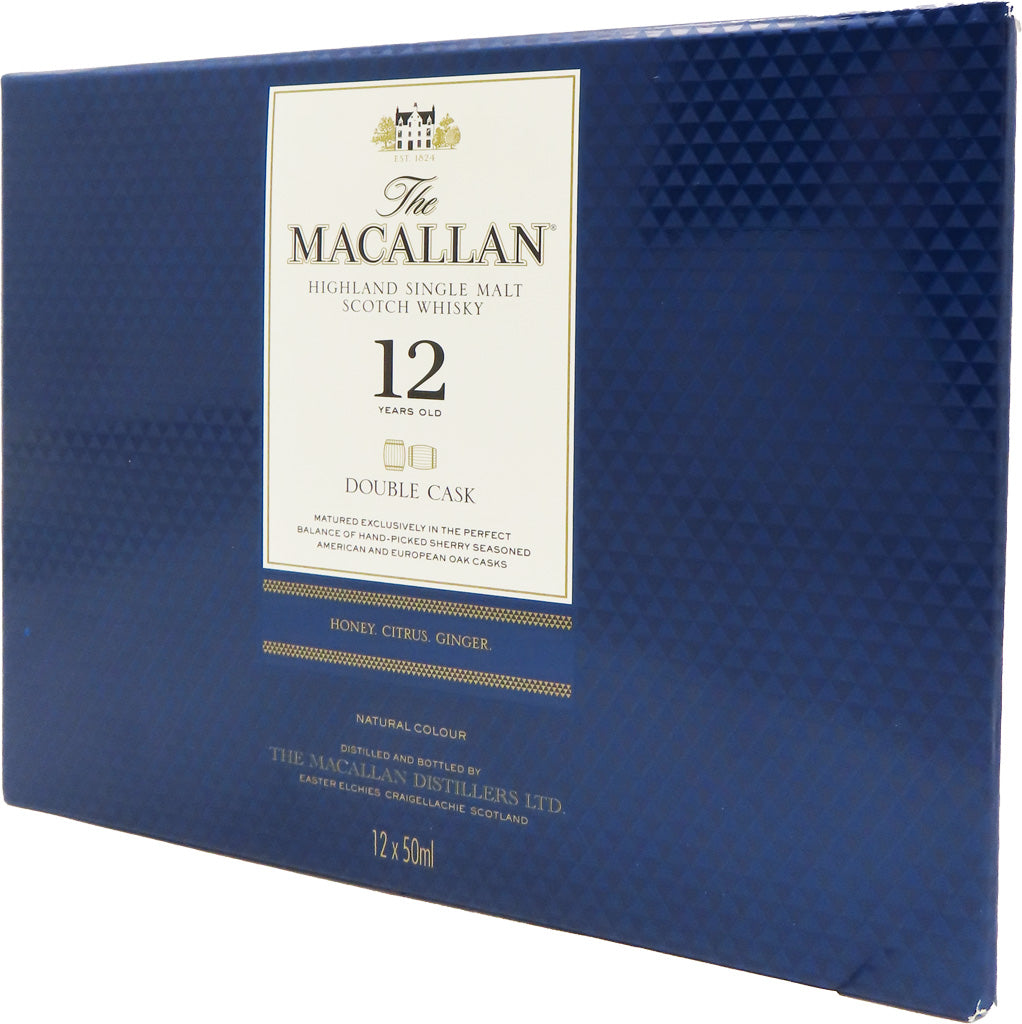 The Macallan Double Cask 12 Year Old 50ml 12pk-0