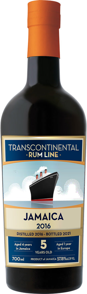 Transcontinental Rum Line 5 Year Old Jamaica 2016 700ml-0