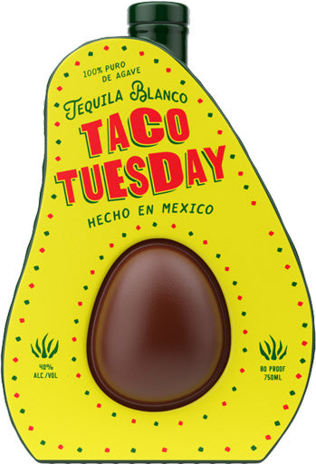 Taco Tuesday Avocado Edition Tequila Blanco 750ml-0