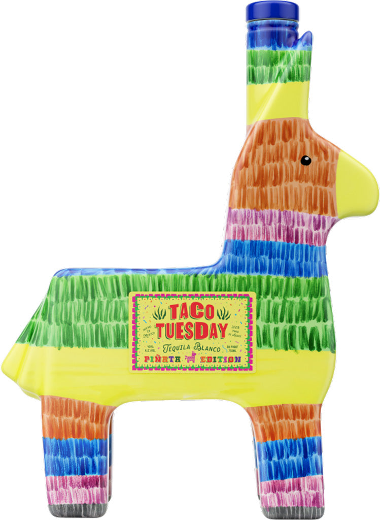 Taco Tuesday Pinata Tequila Blanco 750ml-0