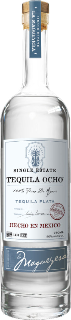 Tequila Ocho Plata 750ml-0