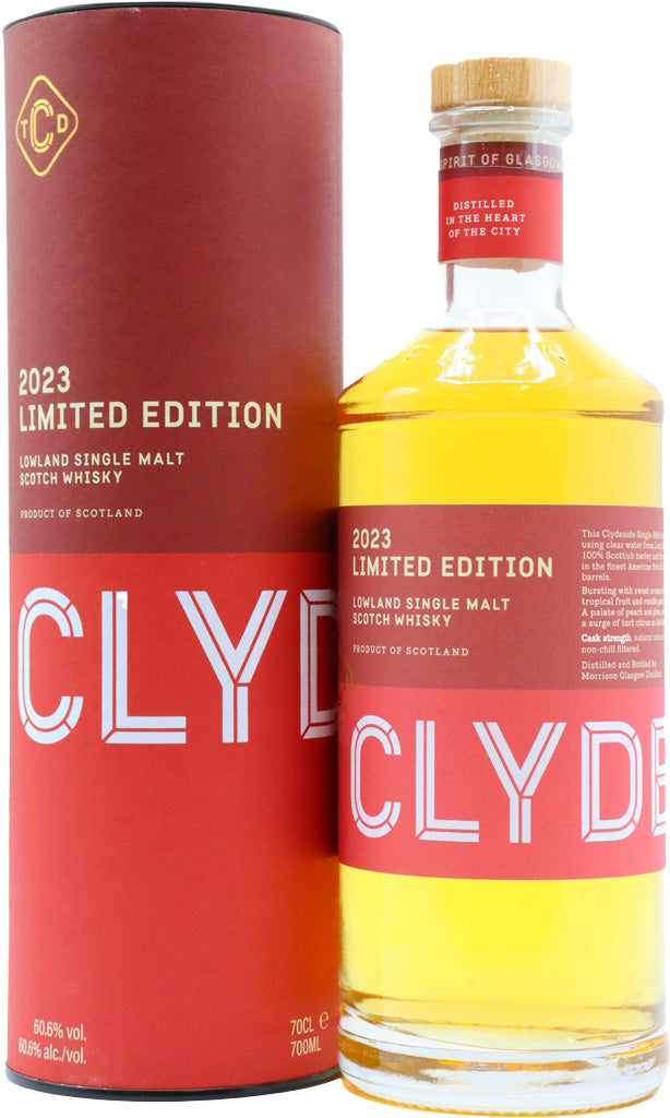 The Clydeside Limited Edition 2023 Single Malt Whisky 700ml-0