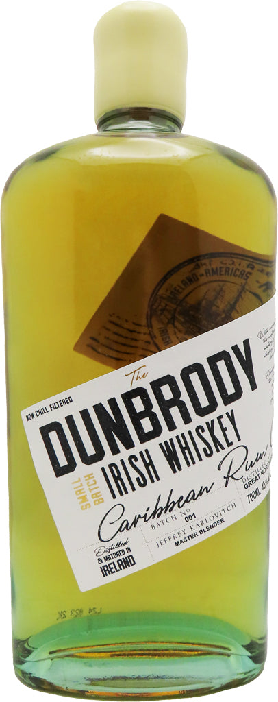 The Dunbrody Caribbean Rum Cask Irish Whiskey 700ml-0