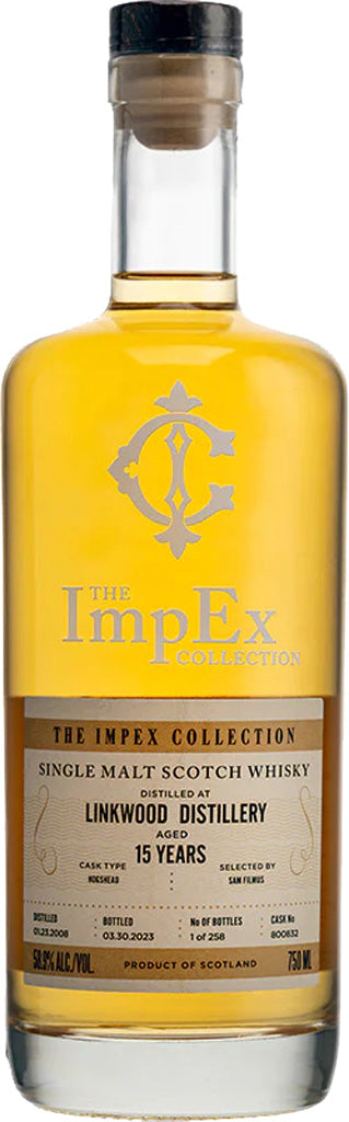 The ImpEx Collection Linkwood Distillery 2008 15 Year Old 750ml-0