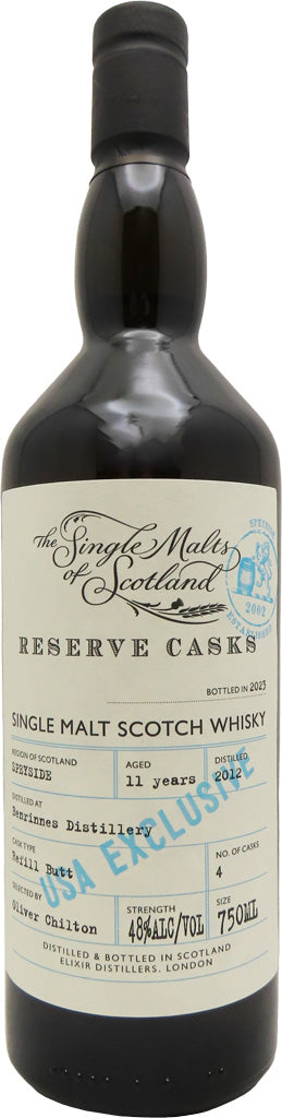 The Single Malts of Scotland Reserve Casks Benrinnes 2010 11yr 750ml-0