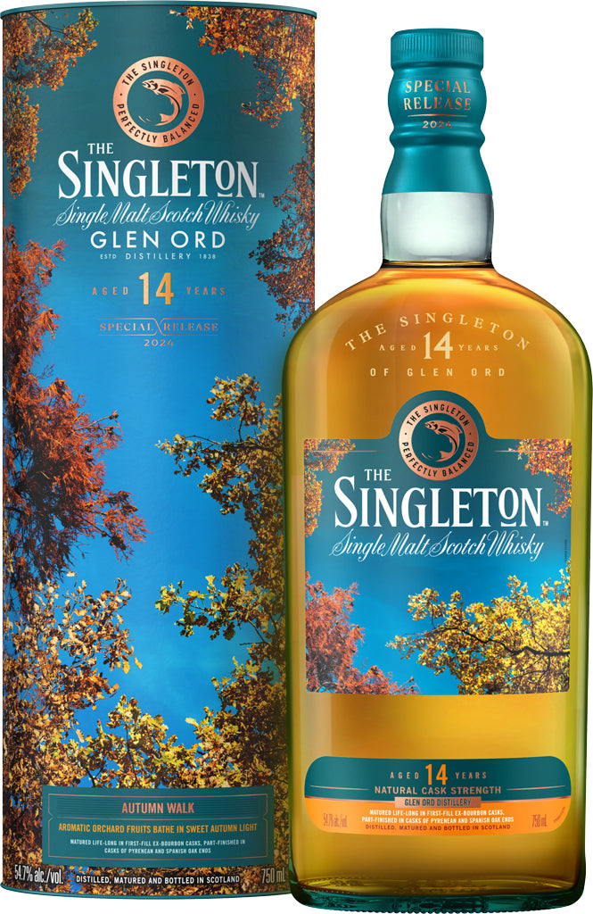 The Singleton 14 Years Old Autumn Walk Special Release 2024 Single Malt Scotch Whisky 750ml-0