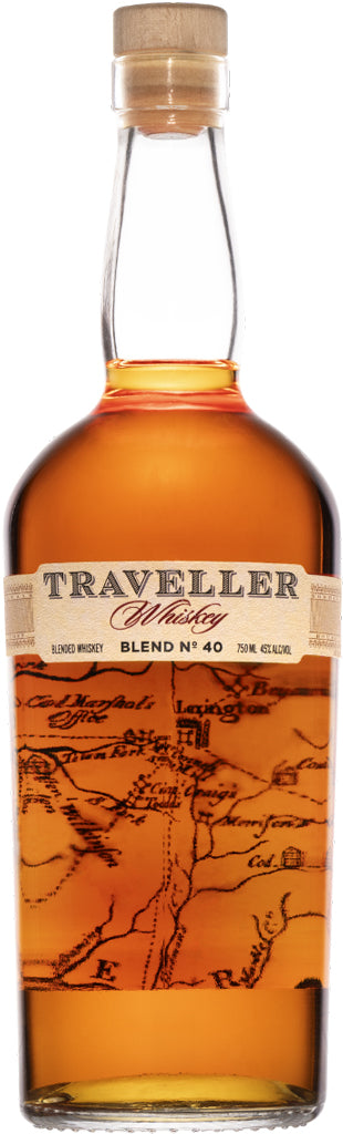 Traveller Blended No.40 Kentucky Whiskey 750ml-0