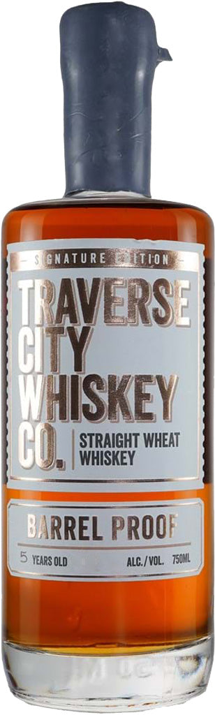 Traverse City Barrel Proof 5 Year Old Straight Wheat Whiskey 750ml-0