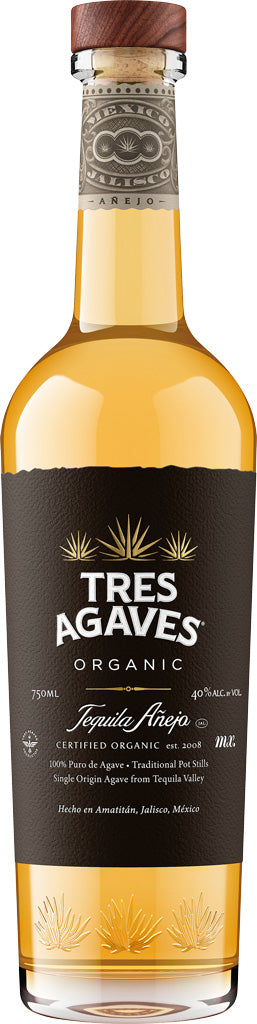 Tres Agaves Anejo Tequila 750ml-0