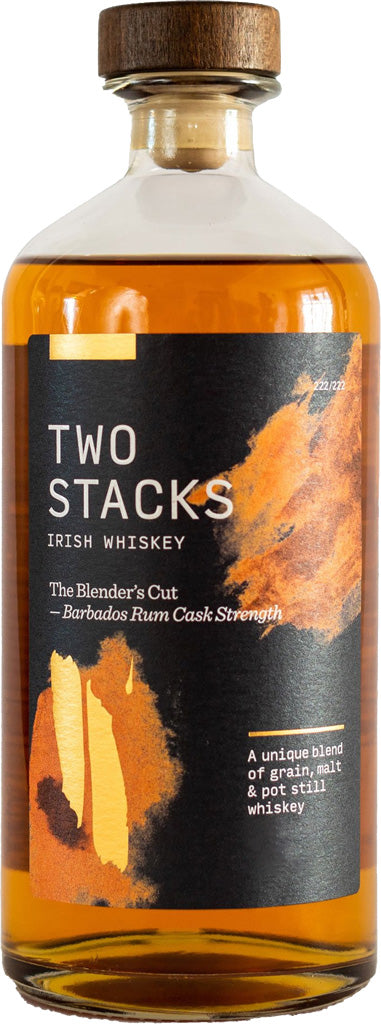 Two Stacks The Blender's Cut Barbados Rum Cask Strength Irish Whiskey 750ml-0