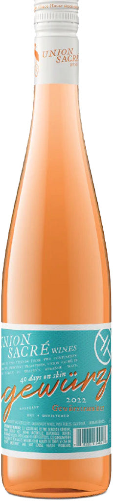 Union Sacre Orange Gewurtz Gewurztraminer 2022 750ml-0