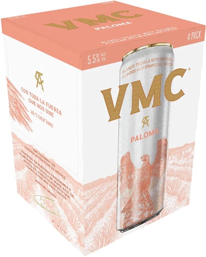 VMC Paloma Tequila Cocktail 12oz 4pk Cans-0