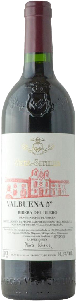 Vega Sicilia Tinto Valbuena 5* 2018 750ml-0