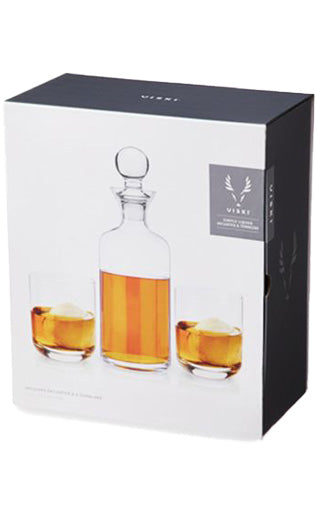 Viski Modern Decanter & Tumblers-0