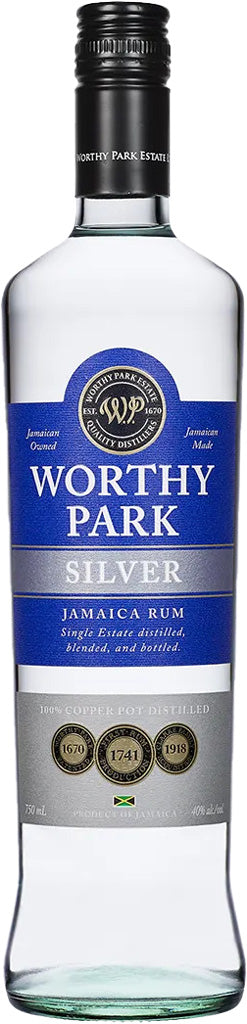 Worthy Park Jamaican Silver Jamaica Rum 750ml-0