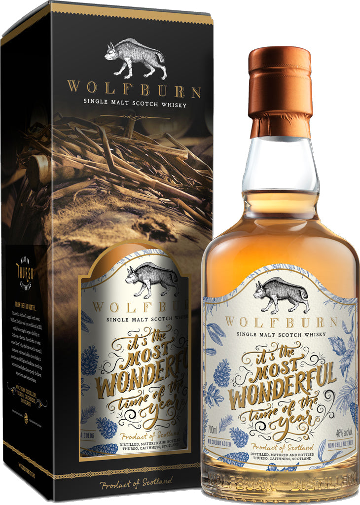 Wolfburn Holiday Edition Single Malt Scotch 700ml-0