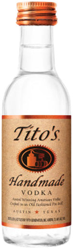 Tito's Handmade Vodka 50ml-0