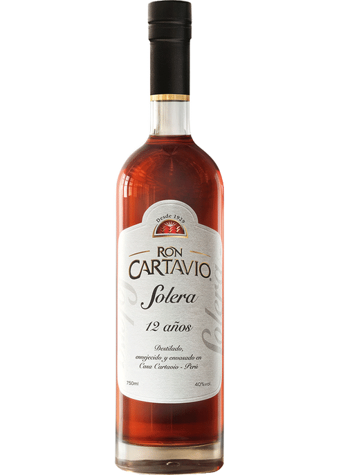 Ron Cartavio Solera 12 Year Old 750ml-0