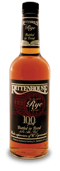 Rittenhouse Bottled In Bond Rye Whiskey 100 Proof 750ml-0