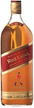 Johnnie Walker Red Blended Scotch Whisky 1.75L-0