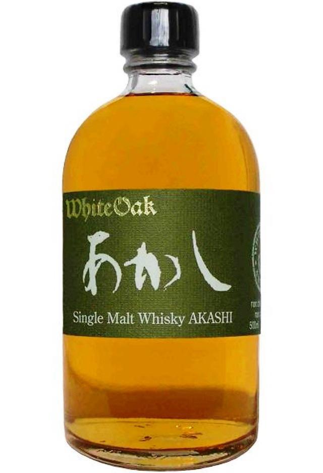 Akashi White Oak Single Malt Japanese Whisky 750ml-0