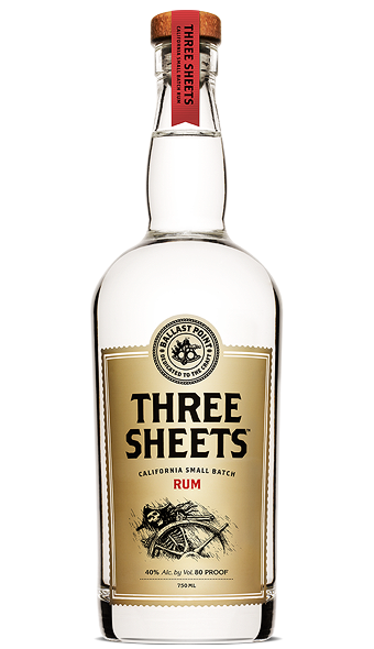 Cutwater Spirits Three Sheets White Rum 750ml-0