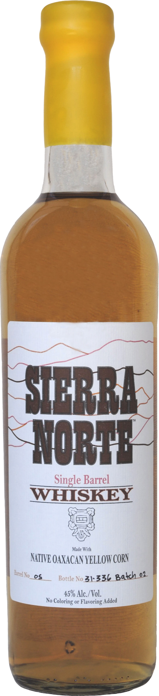 Sierra Norte Single Barrel Yellow Corn Whiskey 750ml-0