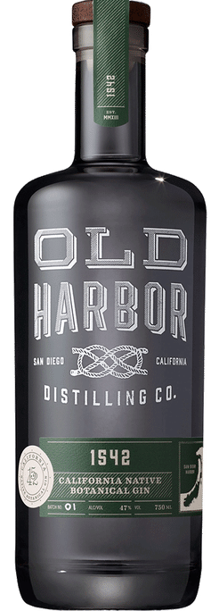 Old Harbor 1542 California Native Botanical Gin 750ml-0