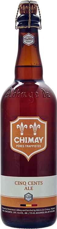 Chimay Ale Cinq Cents White 25oz Btl-0