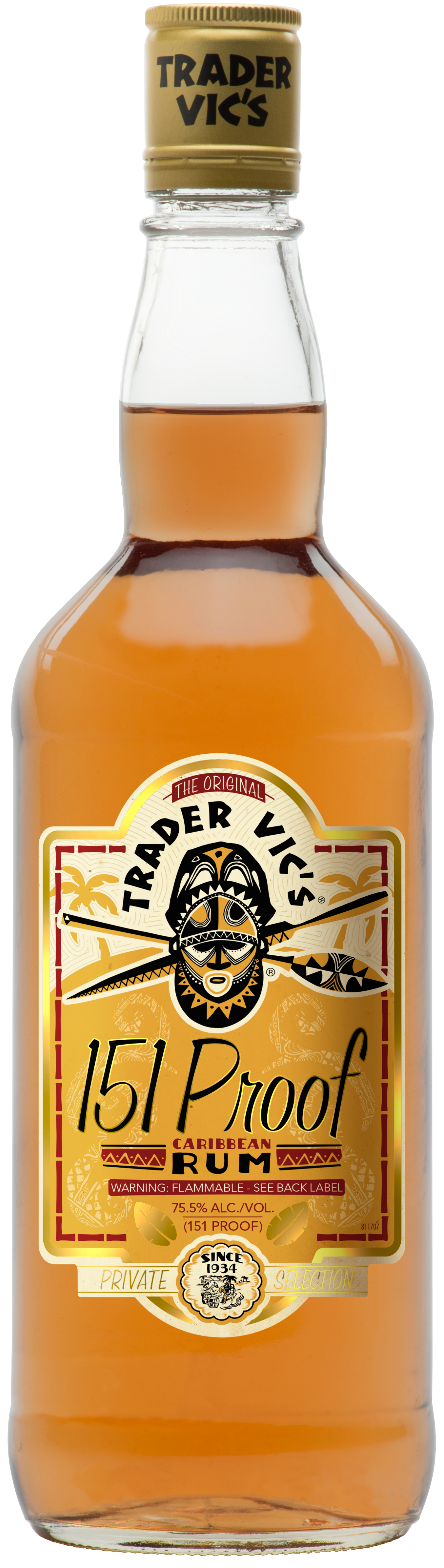 Trader Vic's Rum 151 750ml-0