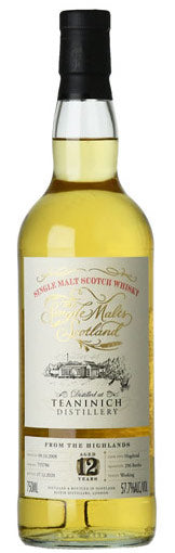 The Single Malts of Scotland Teaninich 12 Year Old 2008 750ml-0