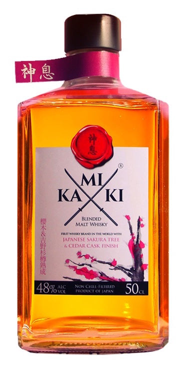 Kamiki Japanese Sakura Whisky 750ml-0