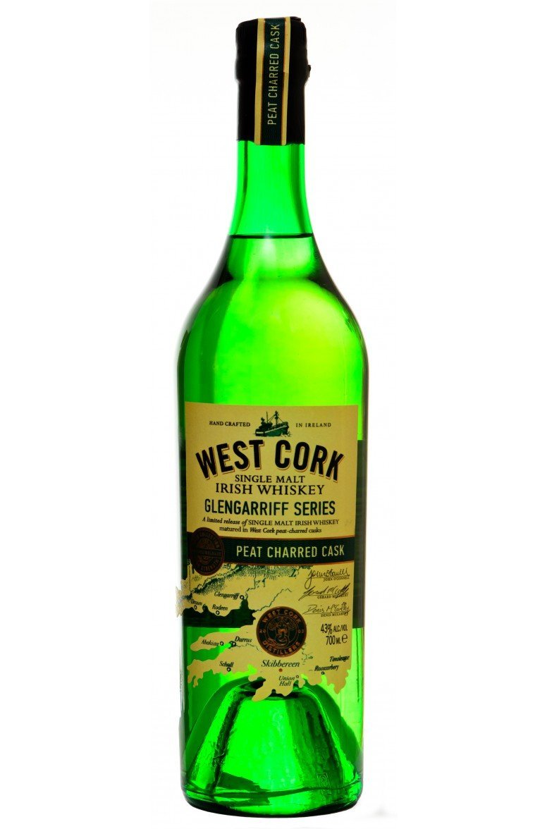 West Cork Glengarriff Series Peat Cask 750ml-0