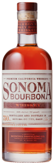 Sonoma Distilling Bourbon Whiskey 750ml-0