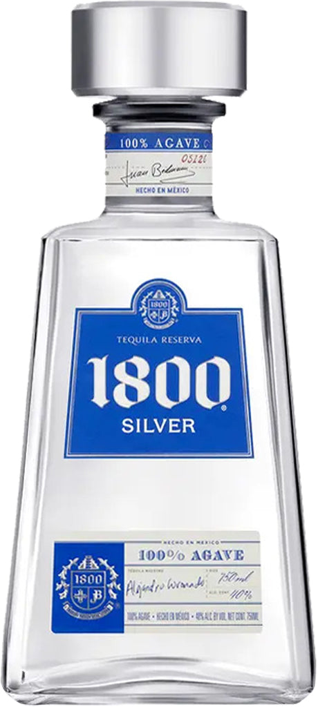 1800 Silver Tequila 750ml-0