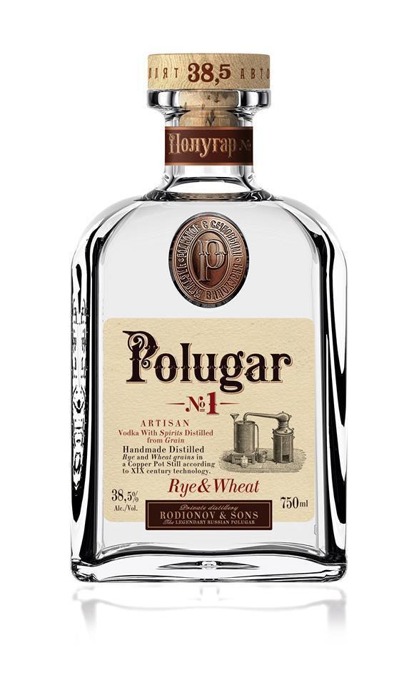 Polugar No.1 Rye & Wheat Vodka 750ml-0