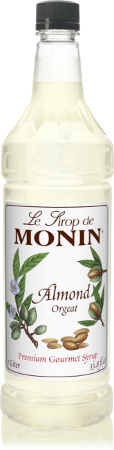 Monin Almond Orgeat Syrup 1L-0