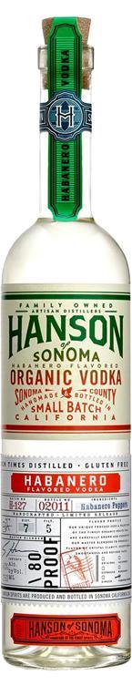 Hanson Organic Habanero Vodka 750ml-0