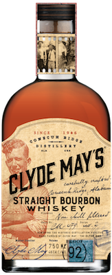 Clyde May's Straight Bourbon Whiskey 750ml-0