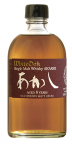 Akashi White Oak Sherry Cask 5 Year Old Japanese Single Malt Whisky 750ml-0