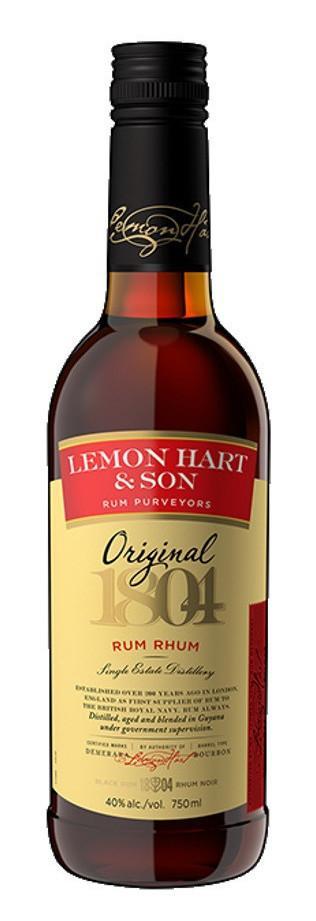 Lemon Hart 1804 Original Rum 750ml-0