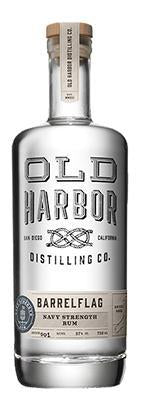 Old Harbor Barrelflag Navy Strength Rum 750ml-0