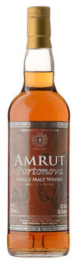 Amrut Single Malt Portonova Oak Barrels 124.2PF 750ml-0