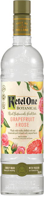 Ketel One Botanical Grapefruit & Rose Vodka 750ml-0