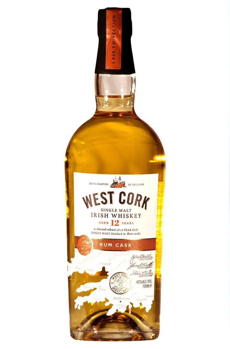 West Cork Single Malt Irish Whiskey 12Yr Rum Cask-0