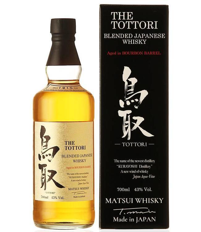 Tottori Japanese Ex Bourbon Barrel Whisky 750ml-0