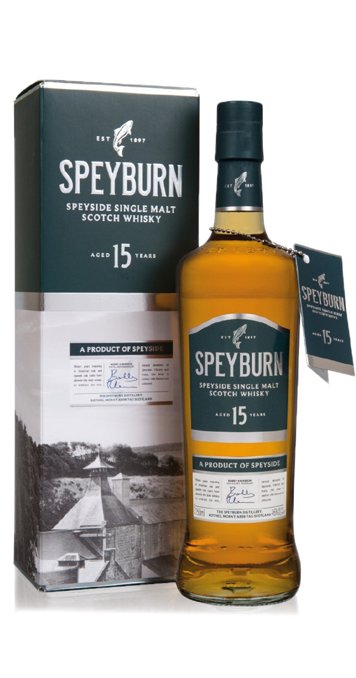 Speyburn Single Malt 15 Year Old 750ml-0