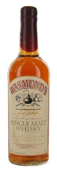 Wasmund's Single Malt Whisky 750ml-0