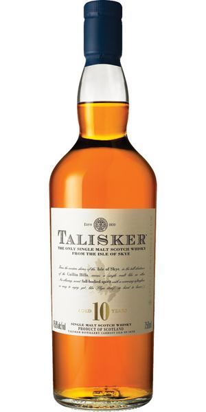 Talisker 10 Year Old Single Malt Whisky 750ml-0